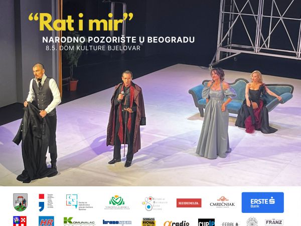 Večeras na BOK-u: Rat i Mir, Narodno pozorište u Beogradu