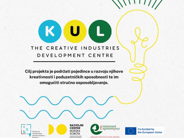 Počinjemo s provedbom KUL projekta - The creative industries development center