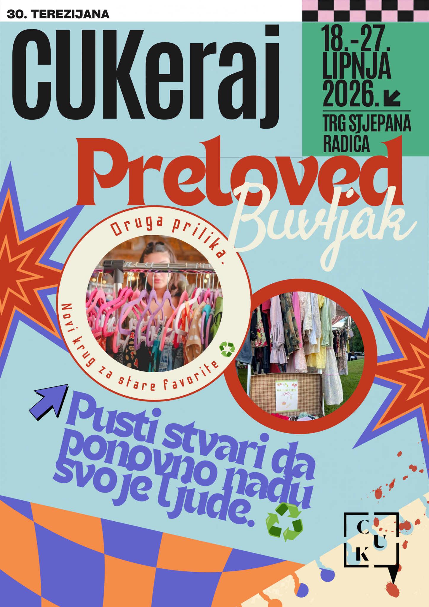 Preloved buvljak na CUKeraju @ 30. Terezijana